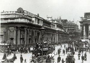 イングランド銀行、ビクトリア女王のダイヤモンドジュビリーのために装飾、1897